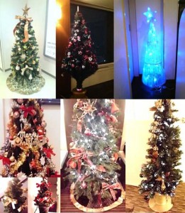 クリスマス色に染まっちゃおう☆ぜひエクシオ名物クリスマスツリーを見に来て下さい！