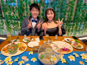 5月のウエディングパーティー、素敵でした!