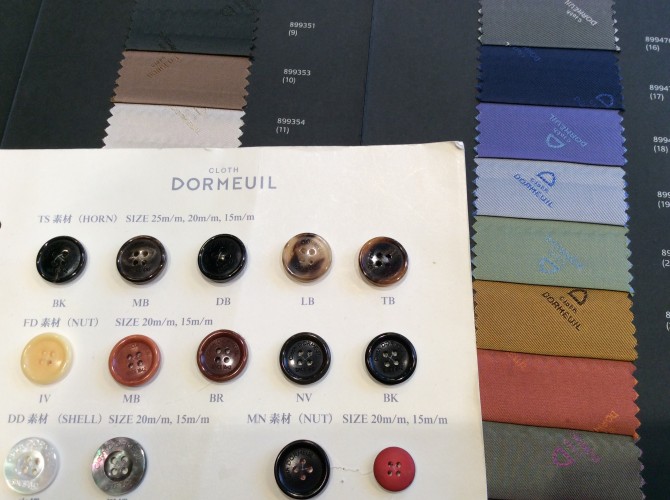 インポート服地・DORMEUIL 