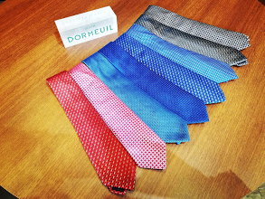 フランスの高級服地ブランド「ドーメル社」企画の高級ネクタイが入荷しました。2018