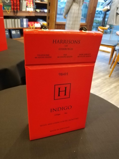 2019年新作生地入荷！ハリソンズオブエジンバラ（英）【シリーズ名：インディゴ】のご紹介！