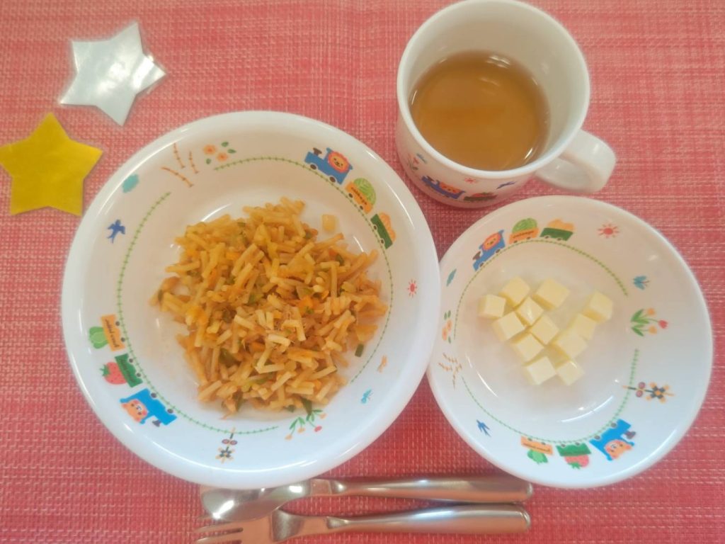 【7月26日㈯の給食・おやつ】