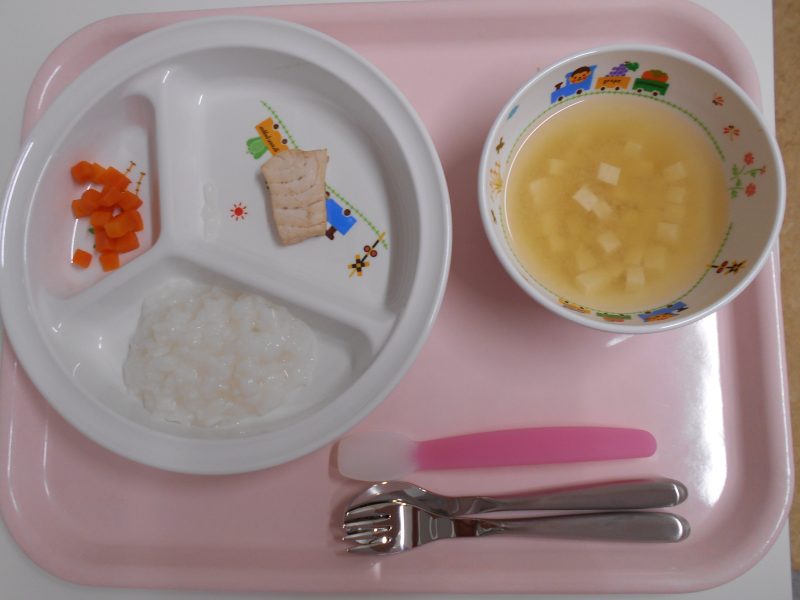 本日の離乳食です♪