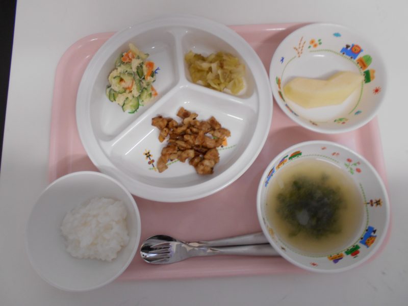 今日の給食です♪