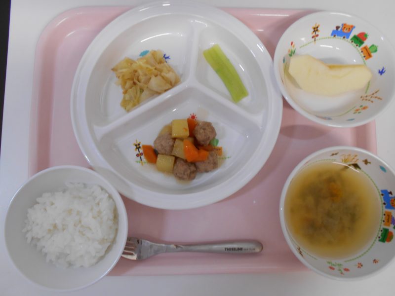 今日のお給食です(*^_^*)