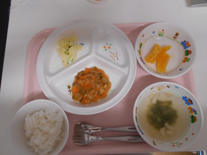 今日のお給食です♪