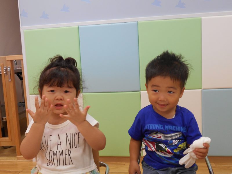 小さな先生たち(^^♪