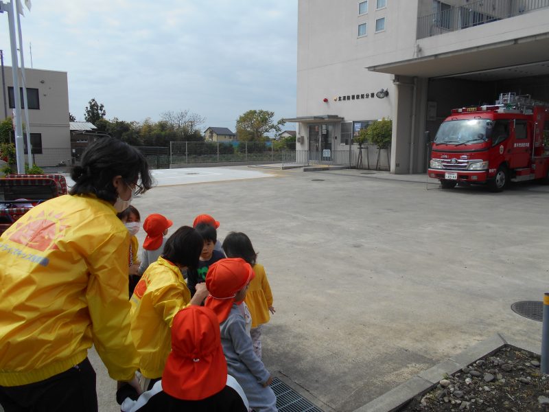 消防車が大好きです(*´ω｀)