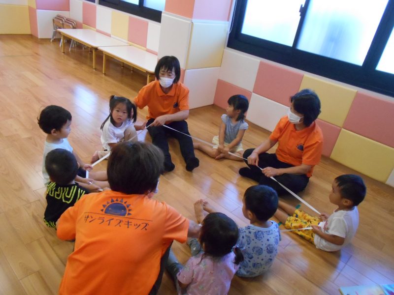 魚つりであそんだよ