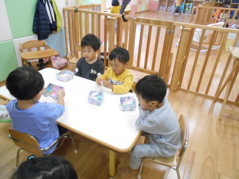 園ブログ　　11月の製作をしました。