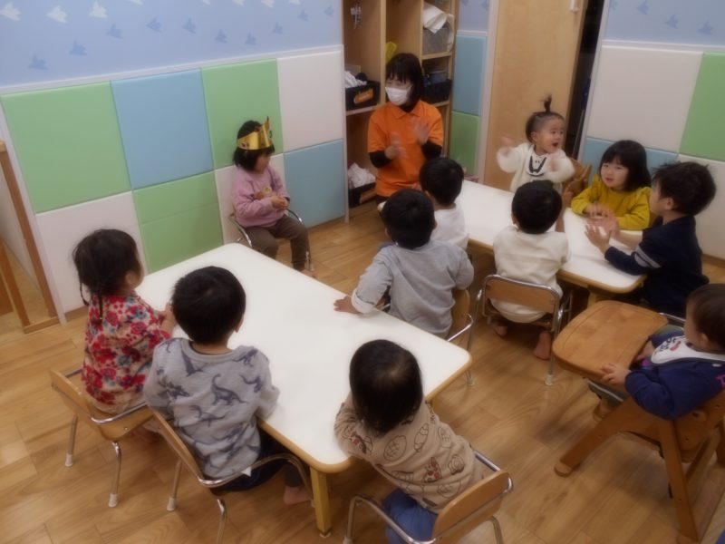 園ブログ　☆1月の誕生会☆