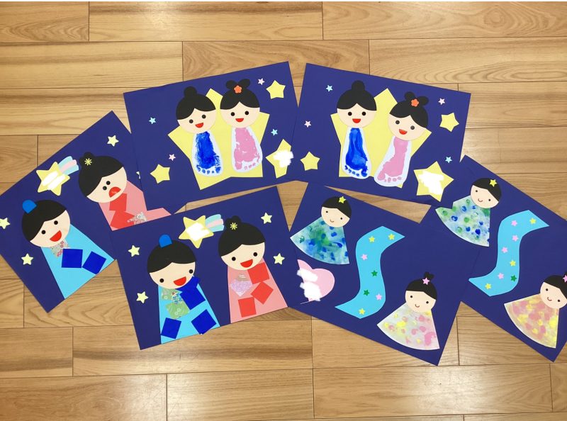 園ブログ　6月の誕生日会🎂七夕の製作🎋