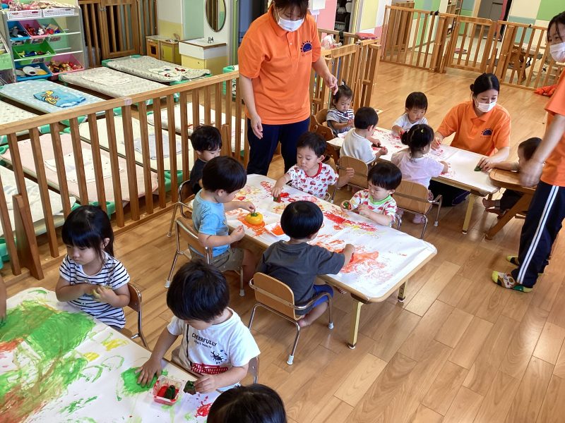 園ブログ　食育活動🍙小麦粉ねんど🙌