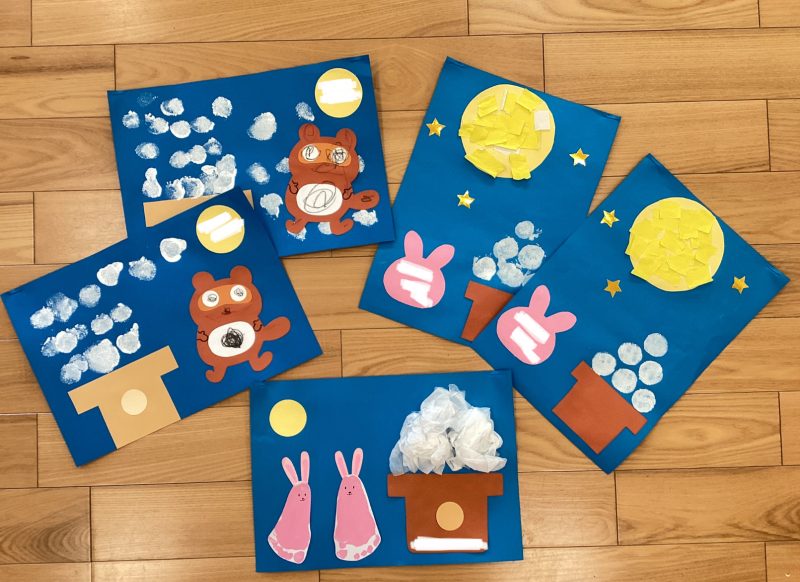 園ブログ　お月見の製作🎑🌕