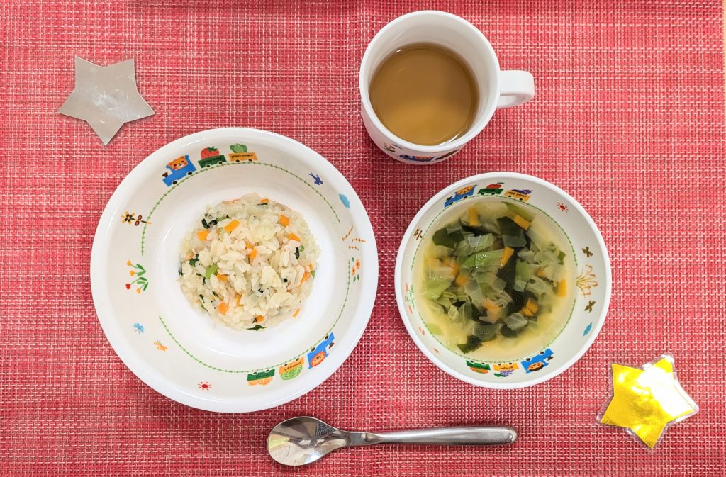 【6月7日㈯の給食・おやつ】