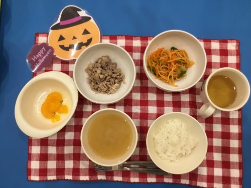 １０月２５日（木）★お給食★