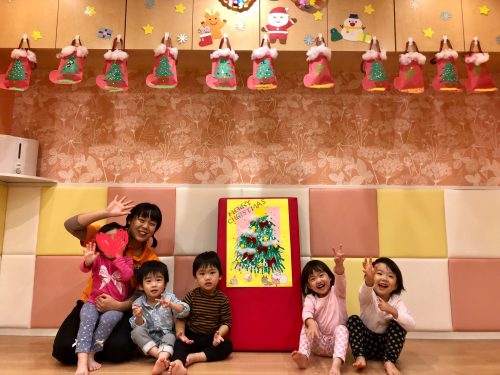 ?サンタさんに会いたいな～?