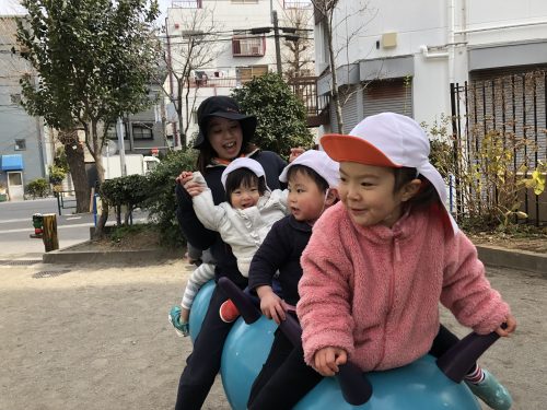 ボランティアのお姉さんが遊びにきてくれました♡