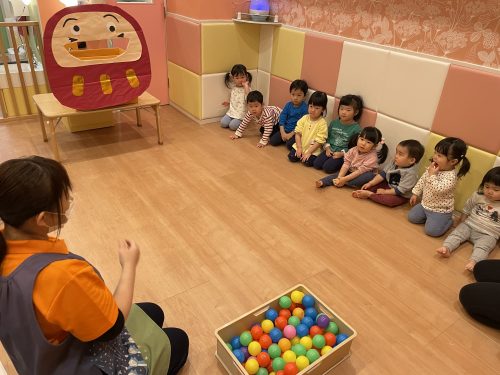 ?節分準備第2弾・だるまさんあ～ん