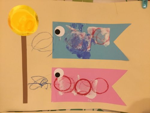 ?こいのぼり制作