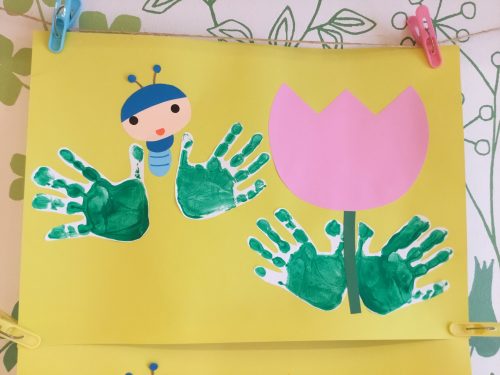 春の製作をしました?