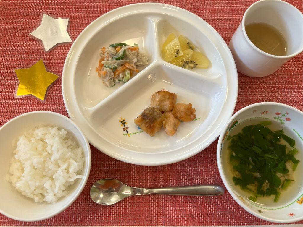 【10月16日㈬の給食・おやつ】