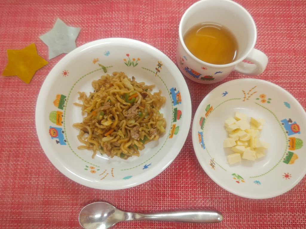 【6月28日㈯の給食・おやつ】