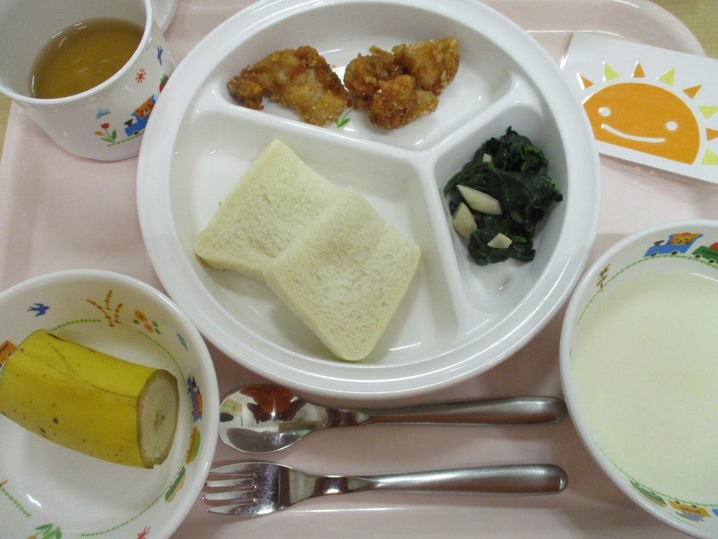 9月24日(木)の給食・おやつ