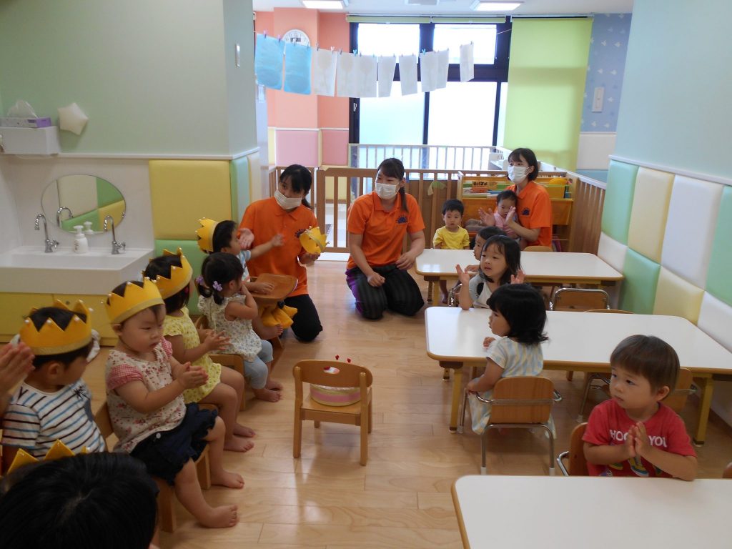 園ブログ　☆誕生日会☆　☆ボディーペィンティング☆