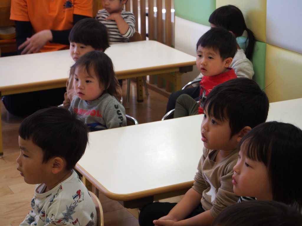 園ブログ　　?節分会?をしました。