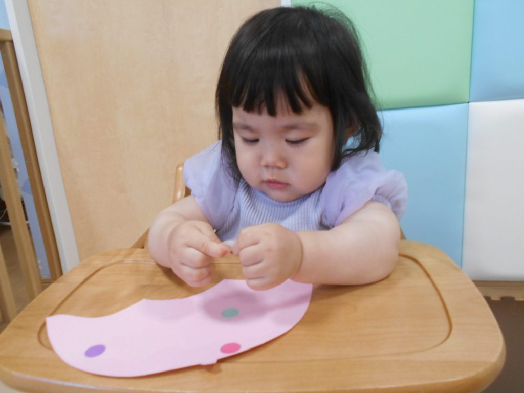 園ブログ   ６月の梅雨の製作をしました☔