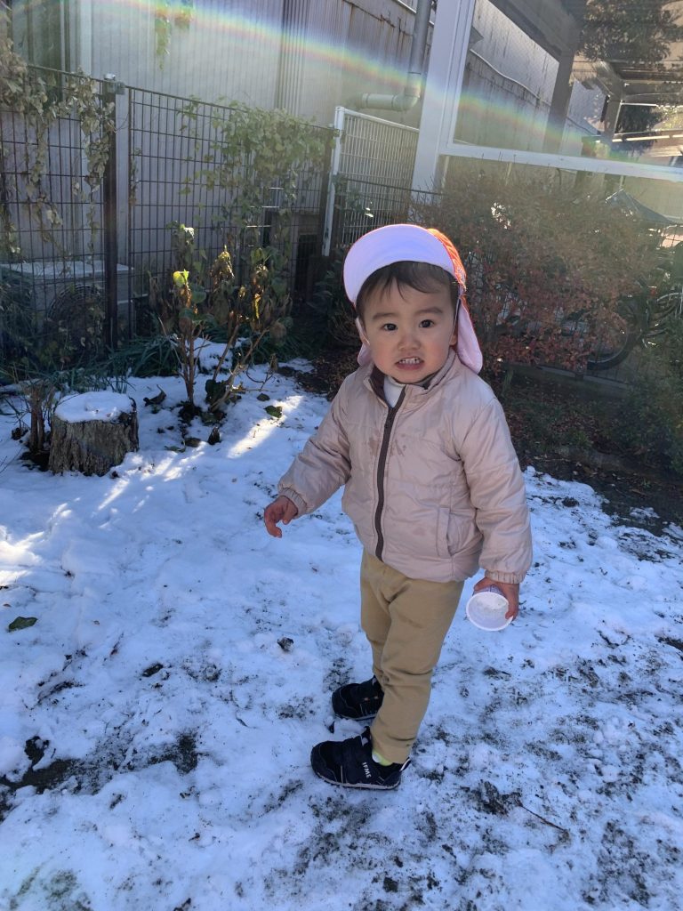 園ブログ   雪遊びをしました⛄