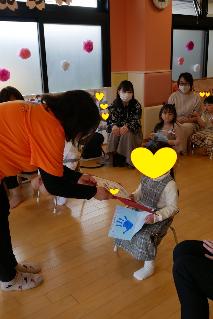 園ブログ　　卒園式✨