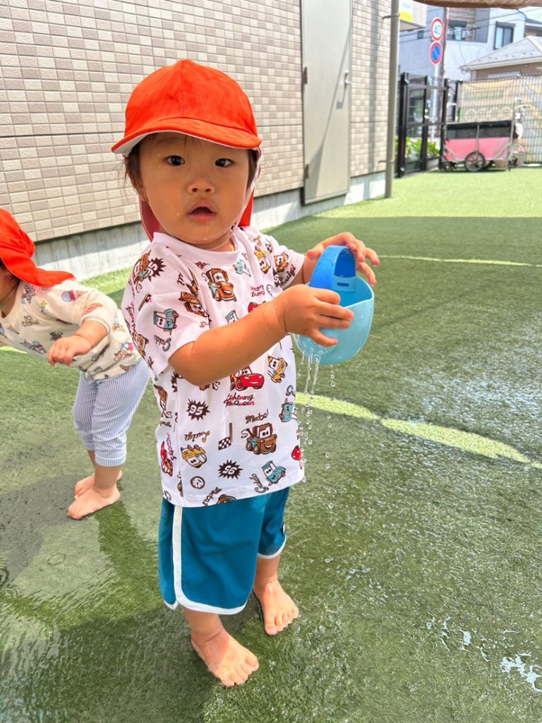 園ブログ　水遊びはじめました！