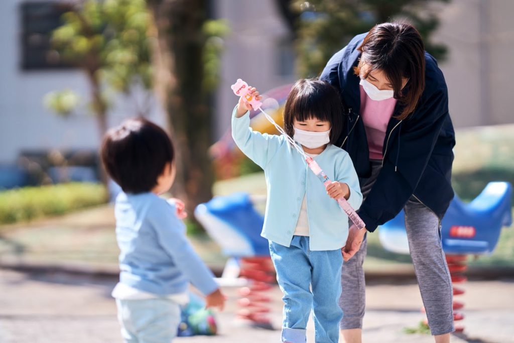冬本番の外遊びについて