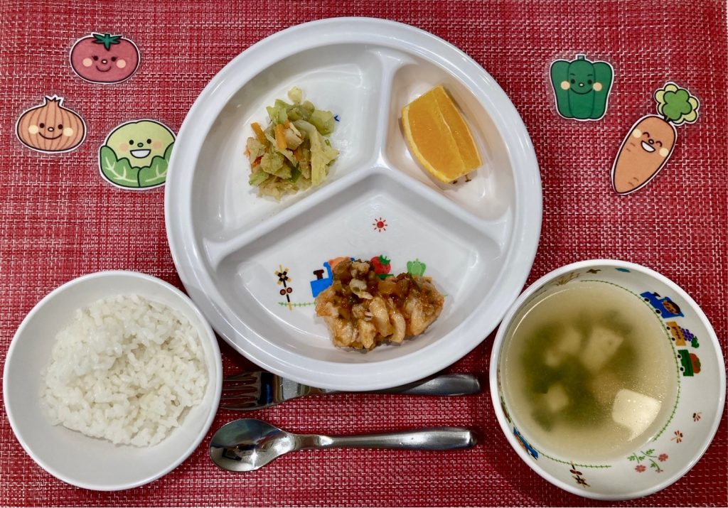 1月18日(木)の給食・おやつ