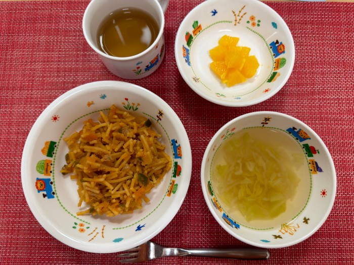 【3月23日㈪の給食・おやつ】