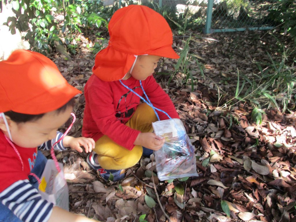 秋を見つけに♪＆パズルに挑戦♪