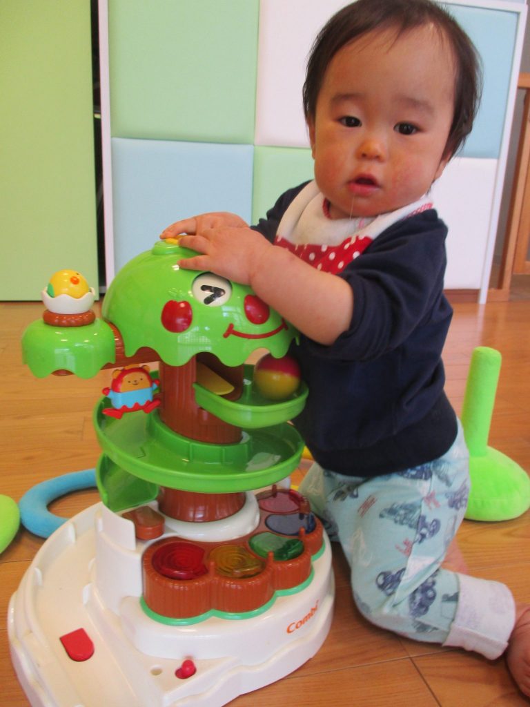 お友だちと一緒で嬉しいな?