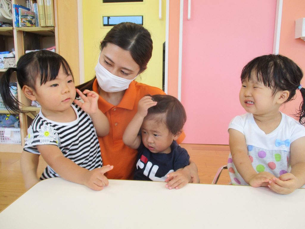 水遊びだいすき??