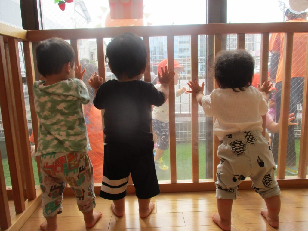 入園して半年が経ちました??