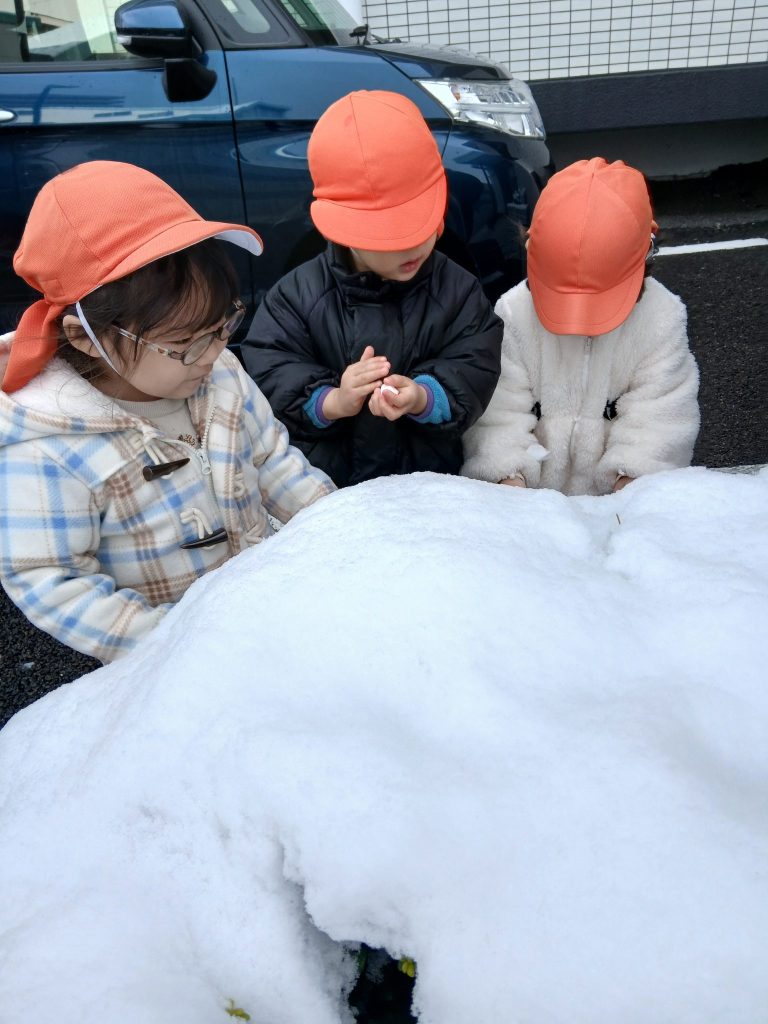 ❄️寒さには負けないよ⛄️