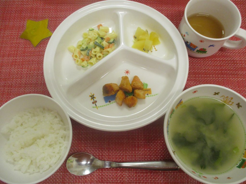 【６月10日㈫の給食・おやつ】