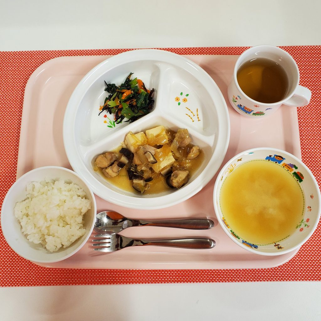 3月14日(火)の給食・おやつ