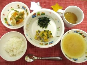 【7月18日㈭の給食・おやつ】