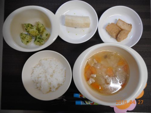 4月27日（金）のお給食