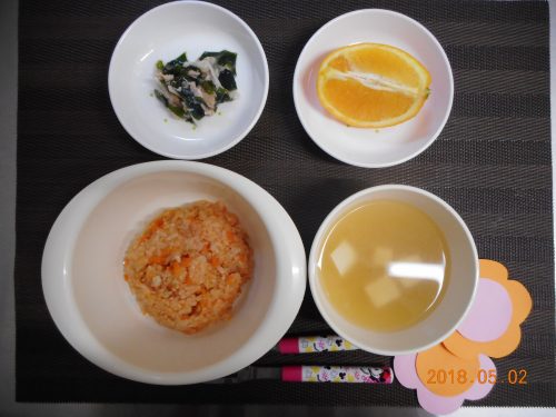 5月2日（水）のお給食