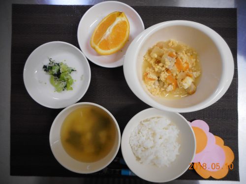 5月10日（木）のお給食