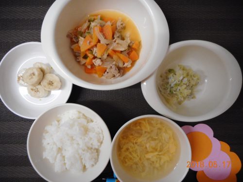 ５月17日（木）のお給食