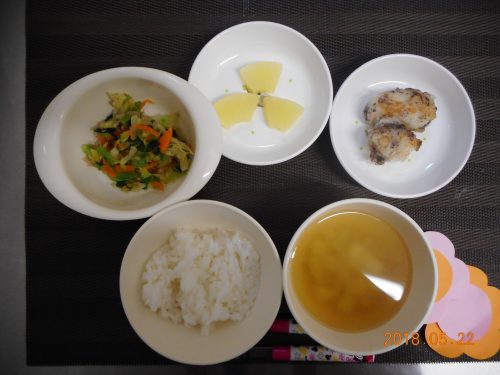 ５月22日のお給食